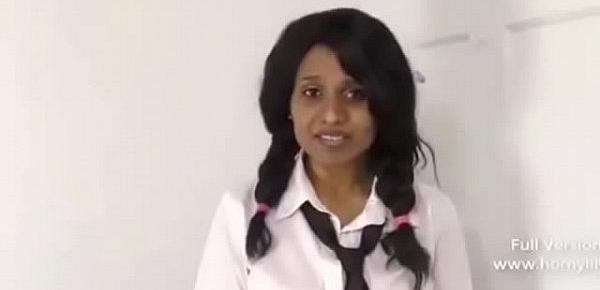  Indian naughty schoolgirl sexually bribes teacher for good grades in Hindi POV